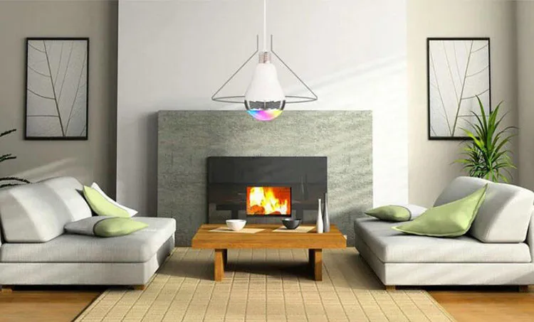 Smart Colorful LED Light Bulb wireless Bluetooth speaker with APP remote control - ANKUX.COM