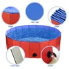 PVC Pet Swimming Pool Portable Foldable Pool Dogs Cats Bathing Tub Bathtub Wash Tub Water Pond Pool & Kiddie Pools for Kids