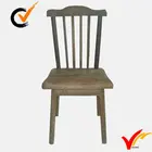 Rustic retro backrest reclaimed wood chair