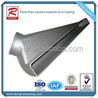 Aluminum foundry supply big size sand casting as drawing or sample
