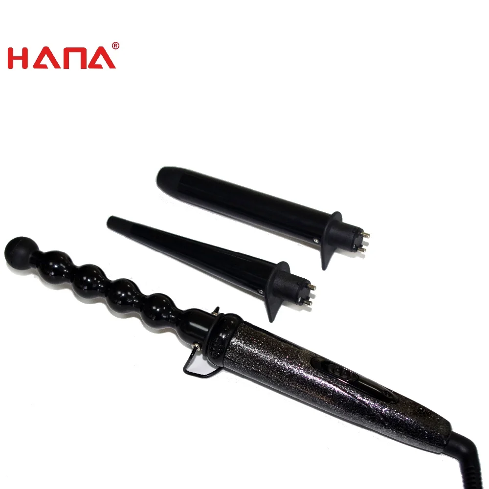 HANA 3 Barrel Different Wave Types of hair curler roller