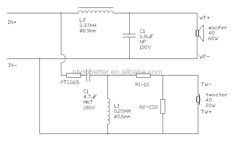 Car Audio Crossover Installation Diagram