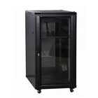 19 Inch Network Data Server Rack DDF Network Server Cabinet 22u With PDU and Shelf