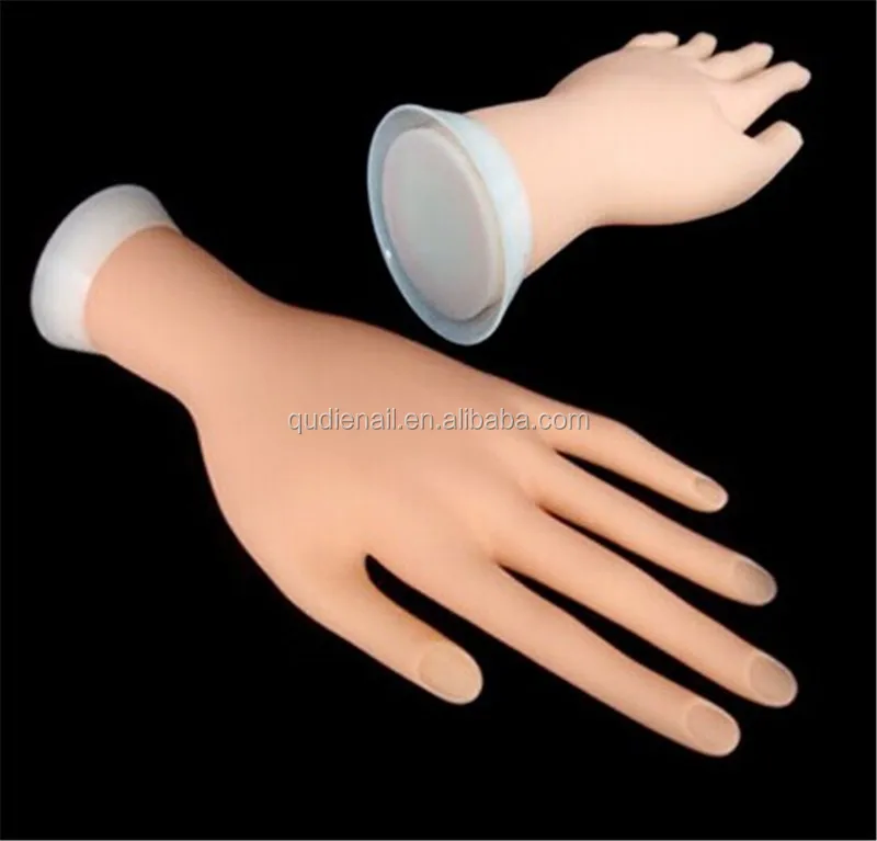 中国ビンブランドハンドモデル用爪ネイルアートフェイク爪トレーニングハンド 問屋・仕入れ・卸・卸売り