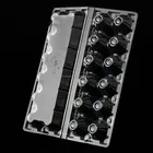 30 Eggs Recycled Pulp Paper Egg Tray and Plastic pellucid Egg Tray