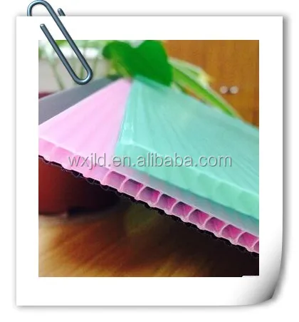 High qualityTwin Wall Polypropylene plastic Sheet