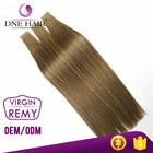 Wholesale 14 - 30 Inch Skin Weft Remy Virgin Hair Invisible Ombre Double Tape In Human Hair Extensions