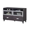 House Furniture 3 Tier Black Television Stand Tv Cabinet For Living Room