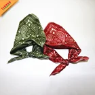 Promotion Logo Printed Cotton Bandana Square Bandana Cotton Square