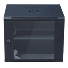19 inch standard 6U 600*450mm Wall mounted server rack cabinet