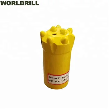 32mm 34mm 42mm 7 degree tapered rock drill button bits