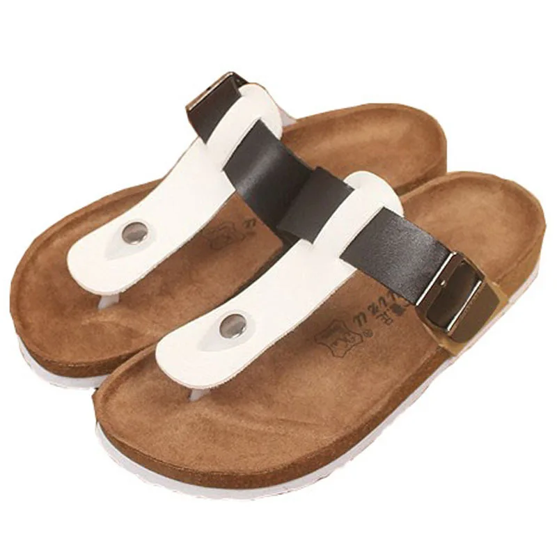 13 Color 2015 Summer Style Women/Men Birkenstock Platforms Sandals Unisex Casual Buckle Cork Slippers Valentine Shoes Flip Flops