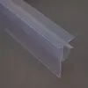 Plastic Shelf Edge Label Holder for Wood or Glass Shelves