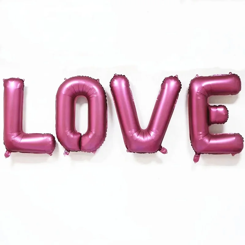Valentine's day 32inch LOVE foil balloon colour decorations balloons wedding baby shower bride to be prty decorations
Valentine's day 32inch LOVE foil balloon colour decorations balloons wedding baby shower bride to be prty decorations