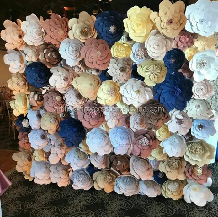 Hand Made Wedding Backdrop Large Paper Flowers Giant Paper Flower Buy