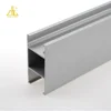 Foshan Factory High Quality GB Matt Anodized Silver Extrusion Aluminum Profile No Mechanical Lines