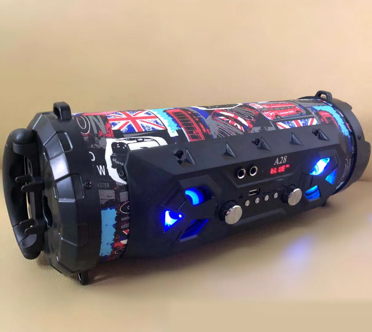 2019 deep bass subwoofer outdoor wireless car audio Bluetooths speaker with TF FM - ANKUX.COM