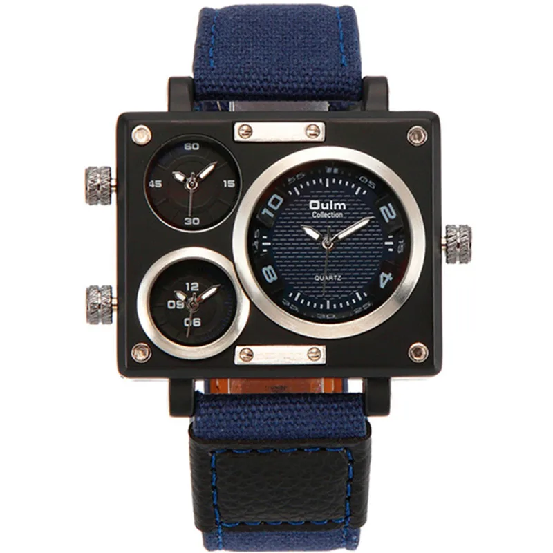 Oulm 3595 Watch Quartz Sports Men Nylon Strap Watches Fashion Male Military Wristwatch Running Cool Relojioes Clock, 4 color for you choose
Oulm 3595 Watch Quartz Sports Men Nylon Strap Watches Fashion Male Military Wristwatch Running Cool Relojioes Clock, 4 color for you choose