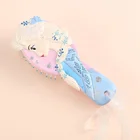 3D Princess Brushes Hair Anti-static Comb for Girls Hair Kids Care Comb Pretend Play Toys Role