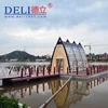 Eco-friendly mobile floating architecture off the grid solar home