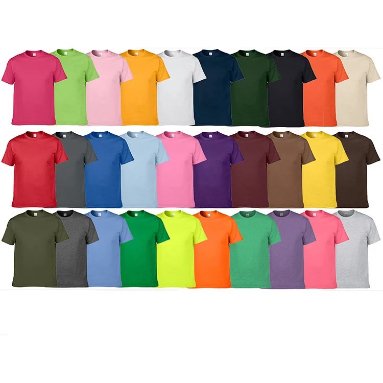 cheap wholesale 100% Cotton men oem logo blank plain cotton t shirt