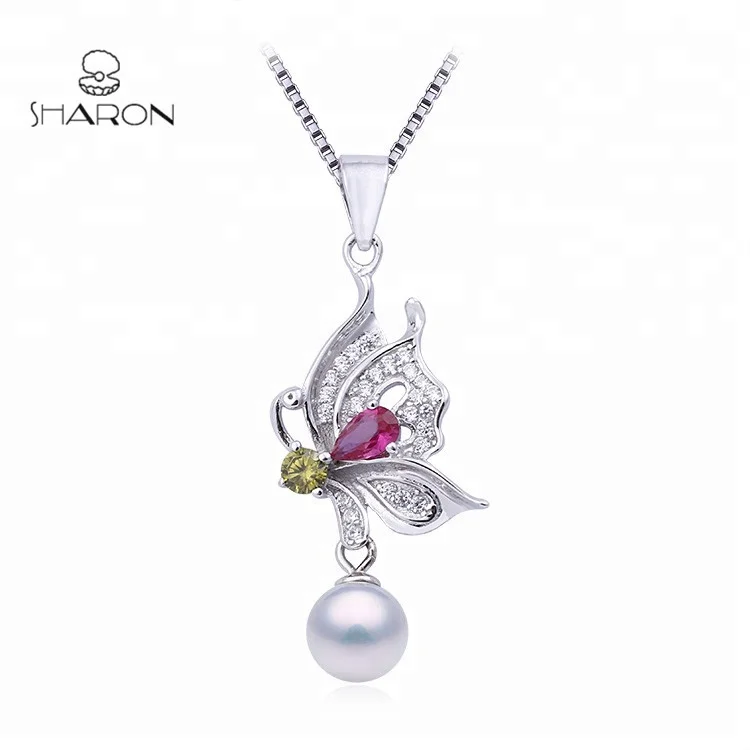 Wholesale Animal Jewelry S925 Sterling Silver Cute Butterfly Pearl Pendant For Women
Wholesale Animal Jewelry S925 Sterling Silver Cute Butterfly Pearl Pendant For Women