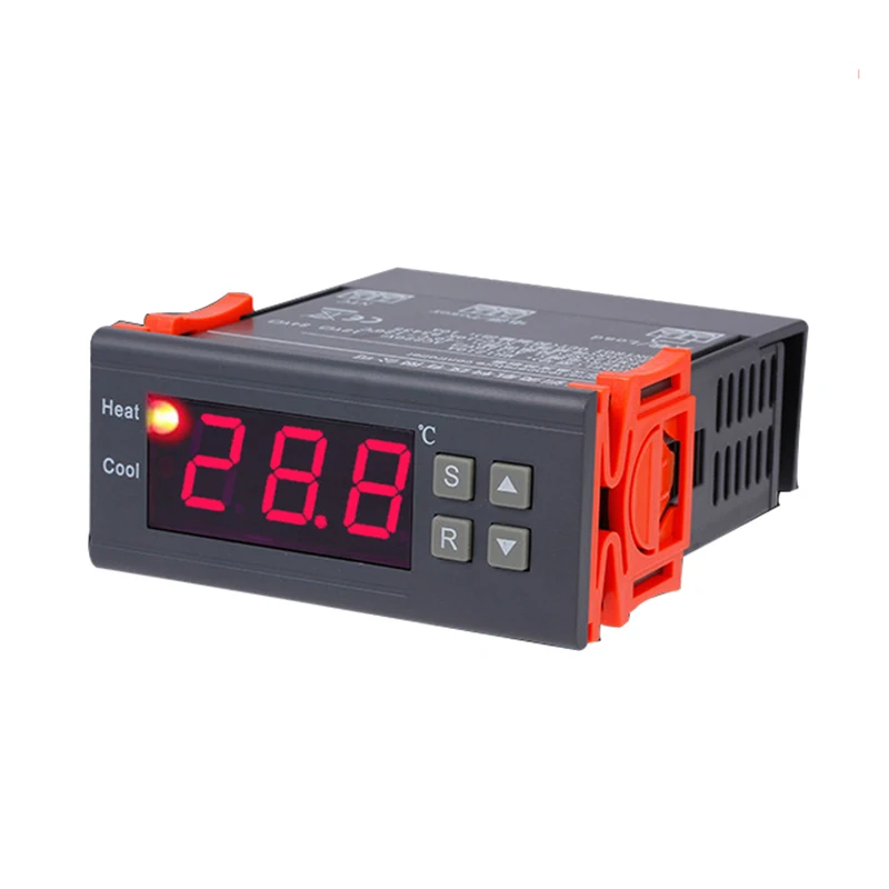 MH-1210A Высокочувствительный цифровой термостат электронный контроль температуры холодильное Отопление Контроллер 12 В 24 в 110 V 220 V