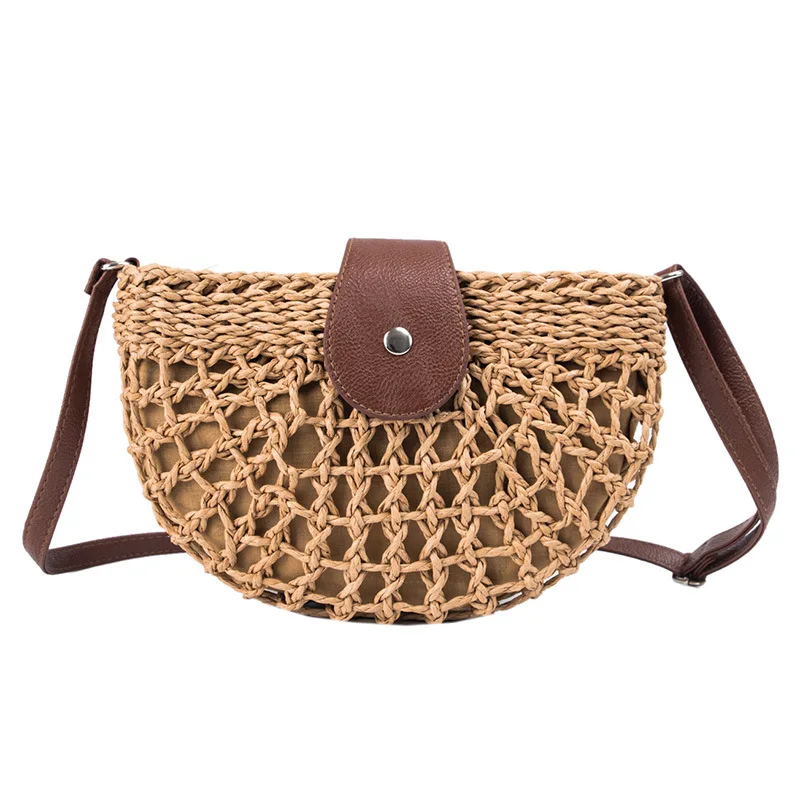 High Quality Summer Shell Shape Small Shoulder Beach Bags Rattan Straw Woven Bag, 2 colors
High Quality Summer Shell Shape Small Shoulder Beach Bags Rattan Straw Woven Bag, 2 colors