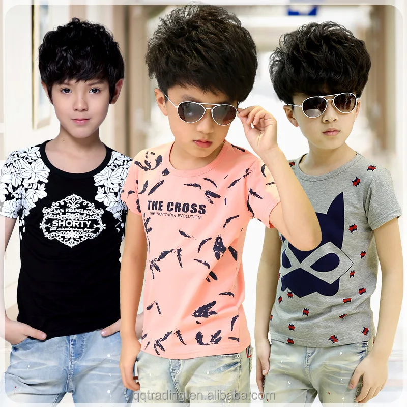 Round collar cotton baby clothes short sleeve T-shirts boys summer clothes, As photo
Round collar cotton baby clothes short sleeve T-shirts boys summer clothes, As photo