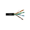 with gelly or water blocking tape UV resistant direct burial utp ftp stp lan ethernet networking cat5e outdoor waterproof cable