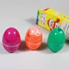3pcs set egg jar kids diy play non-toxic egg foam ball putty with eyes for animal