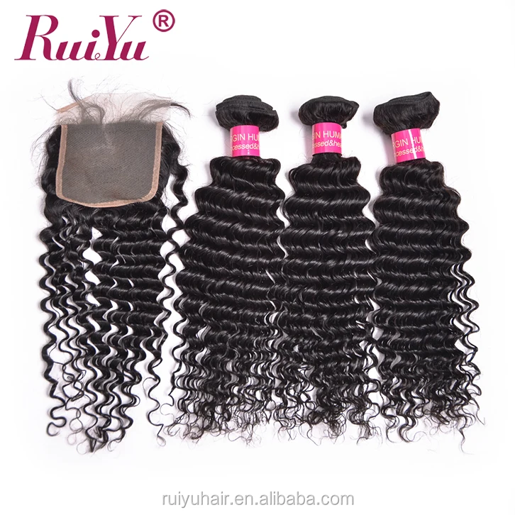 2019 wholesale deep wave raw brazilian hair bundle hair packaging with closure, Natural color unprocessed
2019 wholesale deep wave raw brazilian hair bundle hair packaging with closure, Natural color unprocessed