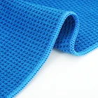microfiber honey comb glasses wiping cleaning cloth