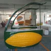 most popular Handmade Fiberglass Food Cart sweet corn kiosk with stainless steel pot