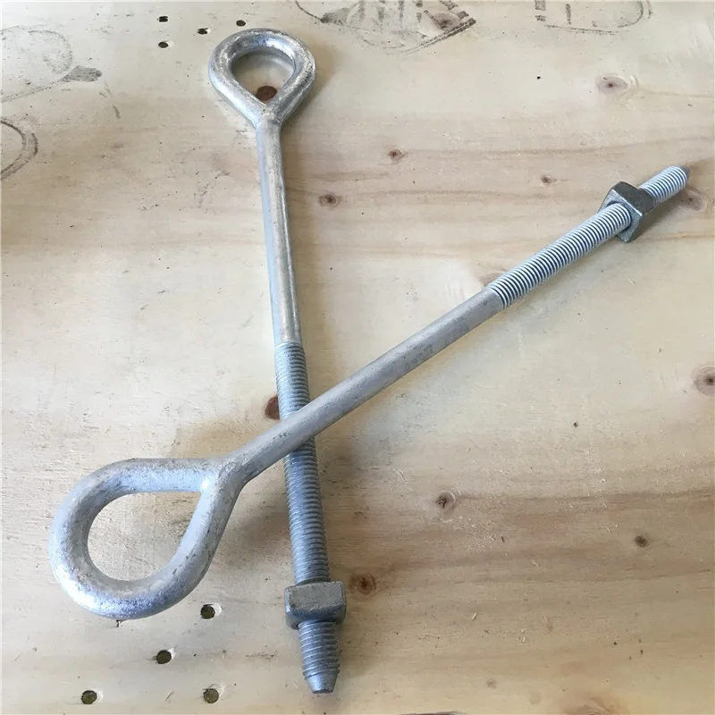 Double Eye Bolts Heavy Duty Eye Bolts Buy Double Eye Bolts,Anchor Bolt M30,Heavy Duty Eye