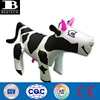 high quality vinyl inflatable milka cow funny small inflatable cow folding plastic inflatable farm animal toys for kids