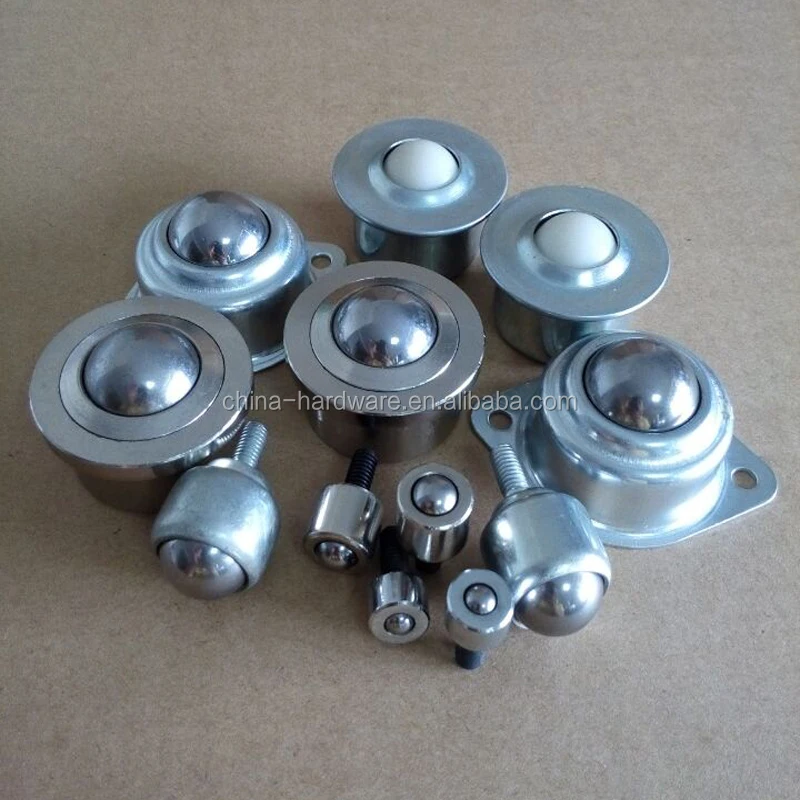 Stainless Steel Ball Caster/heavy Duty Nylon Plastic Wheel Caster