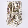 Fancy Gift Silk Scarves High Quality Custom Made Scarves Women Printed Square Pure Silk Scarves