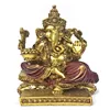 Hot Sale Personalized Handmade Polyresin Gold Vintage Ganesha