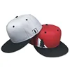 red and grey custom 3D embroidery assorted colors snapback hats