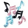 birthday party supplies inflatable wedding decorations musical notes foil balloons