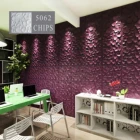 Pink white PE wall panels 3d brick wallpaper 3d foam wall stickers for home decoration