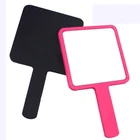 Portable single side custom personalized hand makeup mirror
