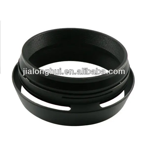 49mm Silver Lens Hood for Fuji X100 (LH-JX100) 49mm Silver Lens Hood for Fuji X100 (LH-JX100)