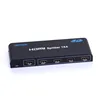 Vention High Quality Metal Shell 1x4 3D Ethernet 1 Input 4 Output 4 port HDMI Splitter With Power Supply For Xbox Amplifier