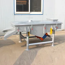 Electric sand linear vibrating sieve screen for sale