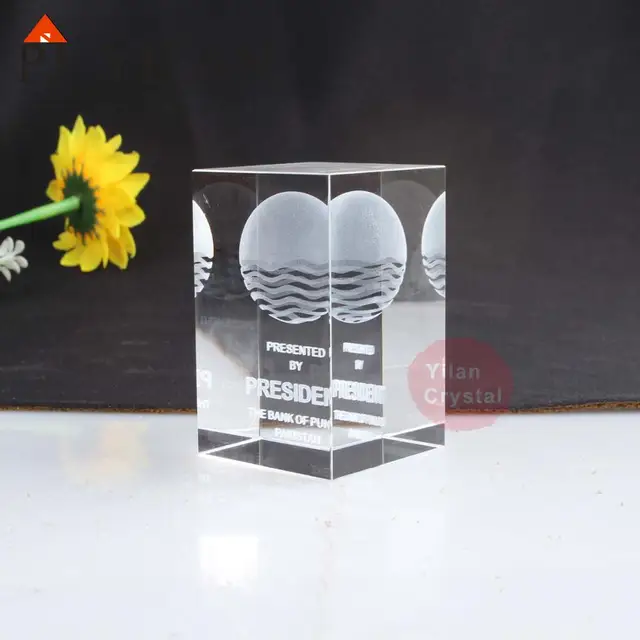 nice beauty crystal craft crystal wedding gift 3d laser crystal