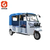 Covered Motorcycle Electric Tricycle With Rail Curtain For Transport