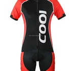 Sublimation printing quick dry moisture wicking short sleeve cycling jersey cycling short