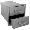 /product-detail/304-stainless-steel-18-x-18-double-drawer-outdoor-kitchen-bbq-island-60773955968.html